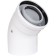The chimney element Rommer RCA-8610-000045, condensation, D = 60/100 mm, 45 °