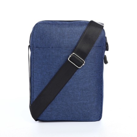 Male bag, blue color-2
