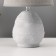 Hand lamp with lampshade Risalux "Arizona", 1 × 40 W, E27, Gray, 20 × 20 × 32 cm