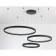 LED LED suspended Ambrella Light, Linetech, FL5882, LED, 90 W, 7200LUM, 3000-6400K, black color black