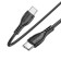 Cable Borofone BX51, Type-C-Type-C, PD 60 W, 3 A, 1 m, PVC braid, black