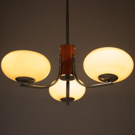 Savina chandelier 3he27 40w brown 52x52x60cm-3