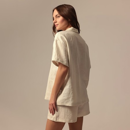 Female suit (shirt and shorts) SL Home p. S, milk-6