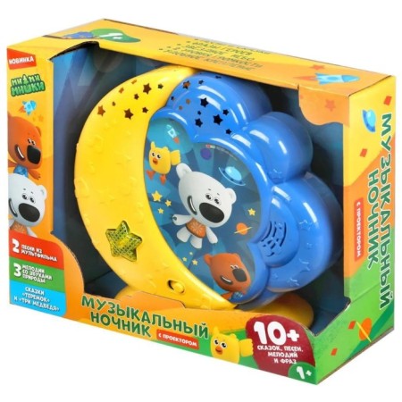 Musical nightlight “Mi-Mi-Mim”, songs from the cartoon, sounds of nature, light-1