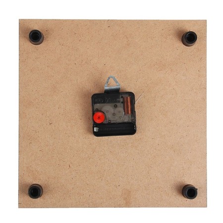 Watching clock, interior: city, "English telephone booth", 25 x 25 cm-2