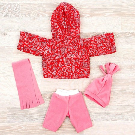 The "warm" set of 4 items, mix-14