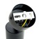 The lamp wall-flowing Feron ML1861, IP20, GU10, 35 W, 55x55x165 mm, black/gold color