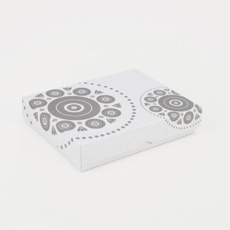 Women's wallet on the button, red color-4