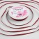 Satin ribbon, 3 mm × 45 ± 1 m, vine color No. 165