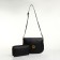 Women's bag on the Textura valve, average size, black color
