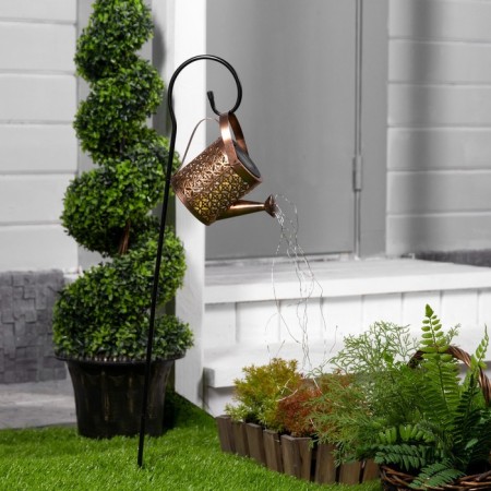 Garden lamp on the sunny battery "Lake", 21.5 × 16 × 10.5 cm, 37 LED, glow warm white-1
