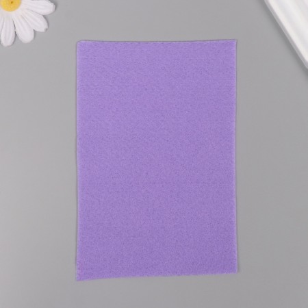 Soft felt 15 mm "light lilac" set of 5 sheets 10x15 cm-1
