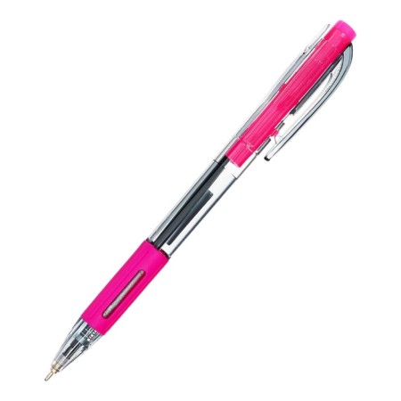 Handle Automatic Ball 0.7 mm, Berlingo SI-400 Color, blue ink, flu, mix-3