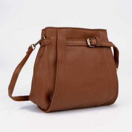 Bag's bag with a zipper, baby bag on a button, wallet, business card holder, brown color