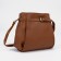 Bag's bag with a zipper, baby bag on a button, wallet, business card holder, brown color
