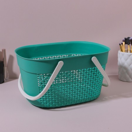 Organizer for storage, with handles, 1 section, 27 × 18 × 14.5 cm, color mix-2