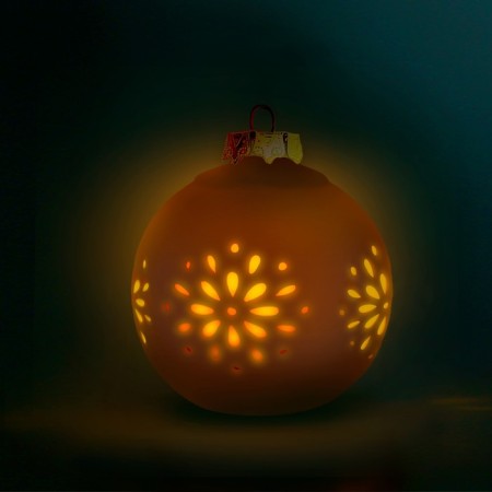 Set for creativity "Toy on the Christmas tree. A ball with a snowflake "-3