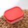 Container shade 150 ml, red color