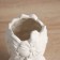 VAZA Ceramics Table "Sweet Dreams" 19x8 cm, white
