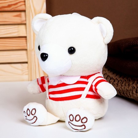 Soft toy "Bear", in pants, 18 cm-1