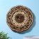 Carved watch "Rowal", D - 25 cm, plywood