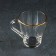 Golden Kaima mug, glass, 250 ml