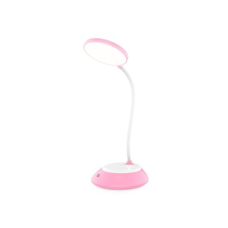 LED table lamp with a battery, color control and Ambrella Light, Desk, DE603, LED, 5 W, 160LUM, 2800-6500K, Pink, White