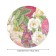 Tables on the table “Flower picture”, round, oxford, elastic band, size 140x140 cm, diameter 105-120 cm