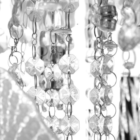 Chandelier 55647/400 CR chrome 4x40W E14 LED PDU 40x40x21cm-7