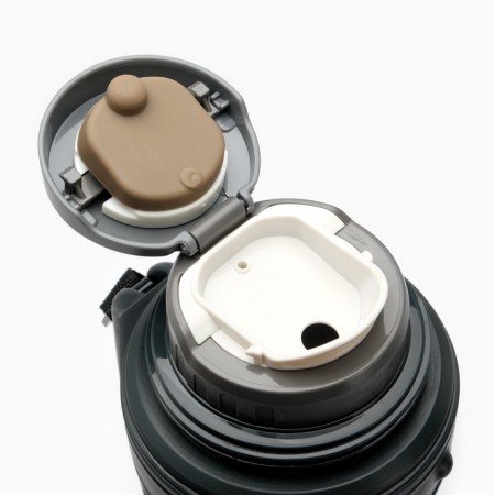 Thermos, 2 l, path "Devis", with a mug, with a strap, retains heat 20 hours, 13.5 x 34 cm, green 71092-7