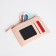 Cardholder with lightning, pink color