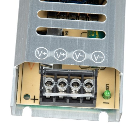 Uniel power supply, 60 watts, IP20, 24 V, 50-60 Hz, 2.5A, 2 outputs, metallic color-4