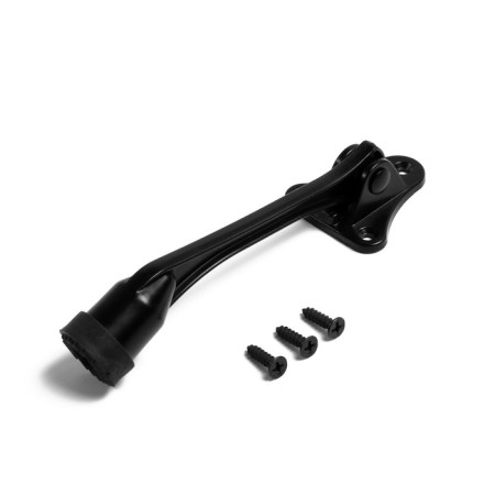 Door locomard lock, "goat leg", black color-8