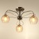 Causia "Angria" 3he27 40W chrome 59x59x30 cm Bayerlux