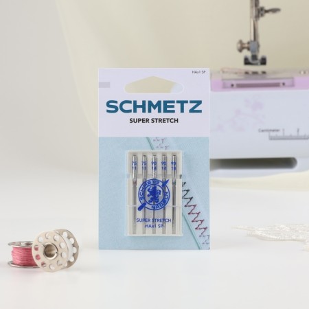 Needles for household sewing machines, for stretch tones, No. 75/90, 5 pcs-4