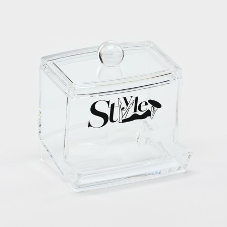 Organizer for cotton sticks "Style", 10.5 x 9.5 cm-1