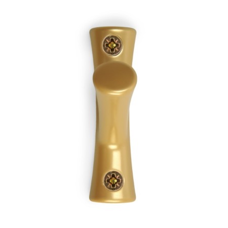 Furniture hook CAPPIO Branch, one -rod, matte gold-2