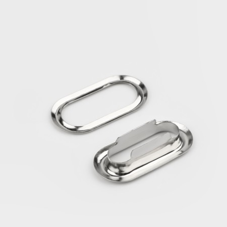 Fleet for cap, with a gross, 2 × 2 cm, silver color, price for 1 set-6