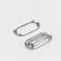 Fleet for cap, with a gross, 2 × 2 cm, silver color, price for 1 set