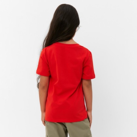 T-shirt Children's Minnie Mouse, height 122-128, red-3