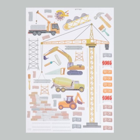 Sticker Interior Color Rostomomer "Construction Pact" 50x70 cm-3