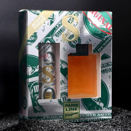 Gift set for men: Dollar toilet water+deodorant-6