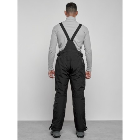 Semi -combinezone ski insulated male winter, size 56, black color-3