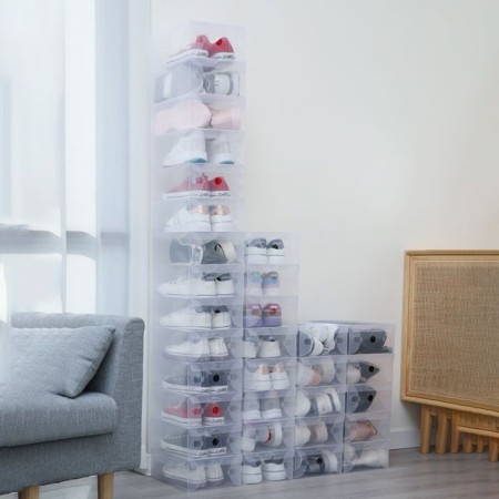 Box for storing boots with a lid Uni Size, 30 × 52 × 12 cm-8