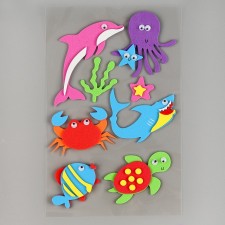 A set of stickers from EVA 