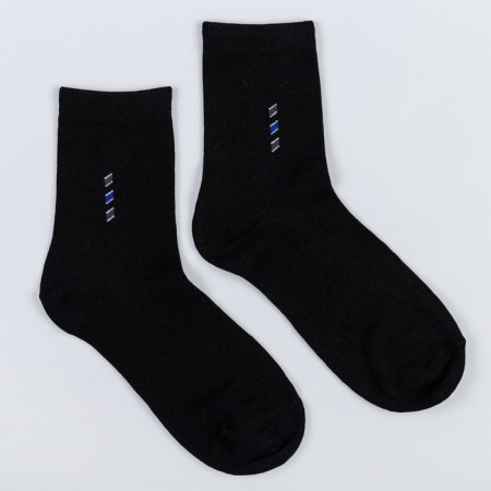 Male socks, black color, size 25-27-1