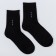 Male socks, black color, size 25-27