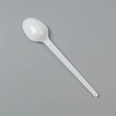 A disposable spoon "White" 12.5 cm-1