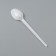 A disposable spoon "White" 12.5 cm