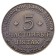 Coin souvenir "Happy nickel", D = 3.8 cm.